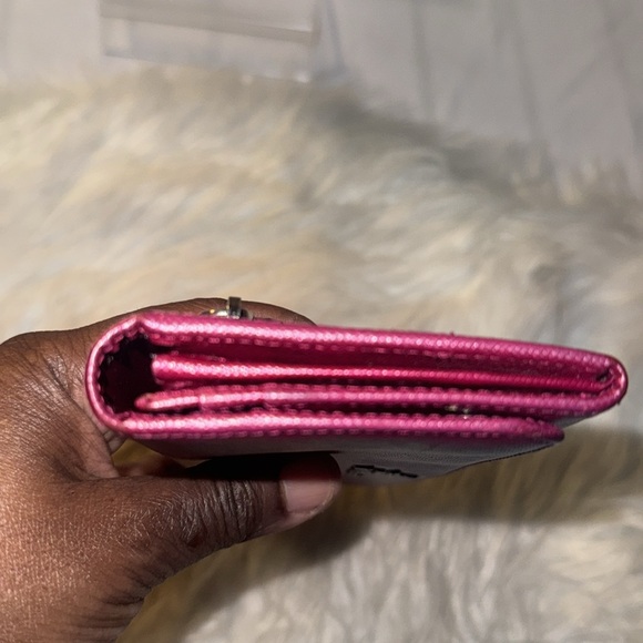 PRADA Saffiano Leather Long Bifold Wallet EUC - Picture 8 of 17